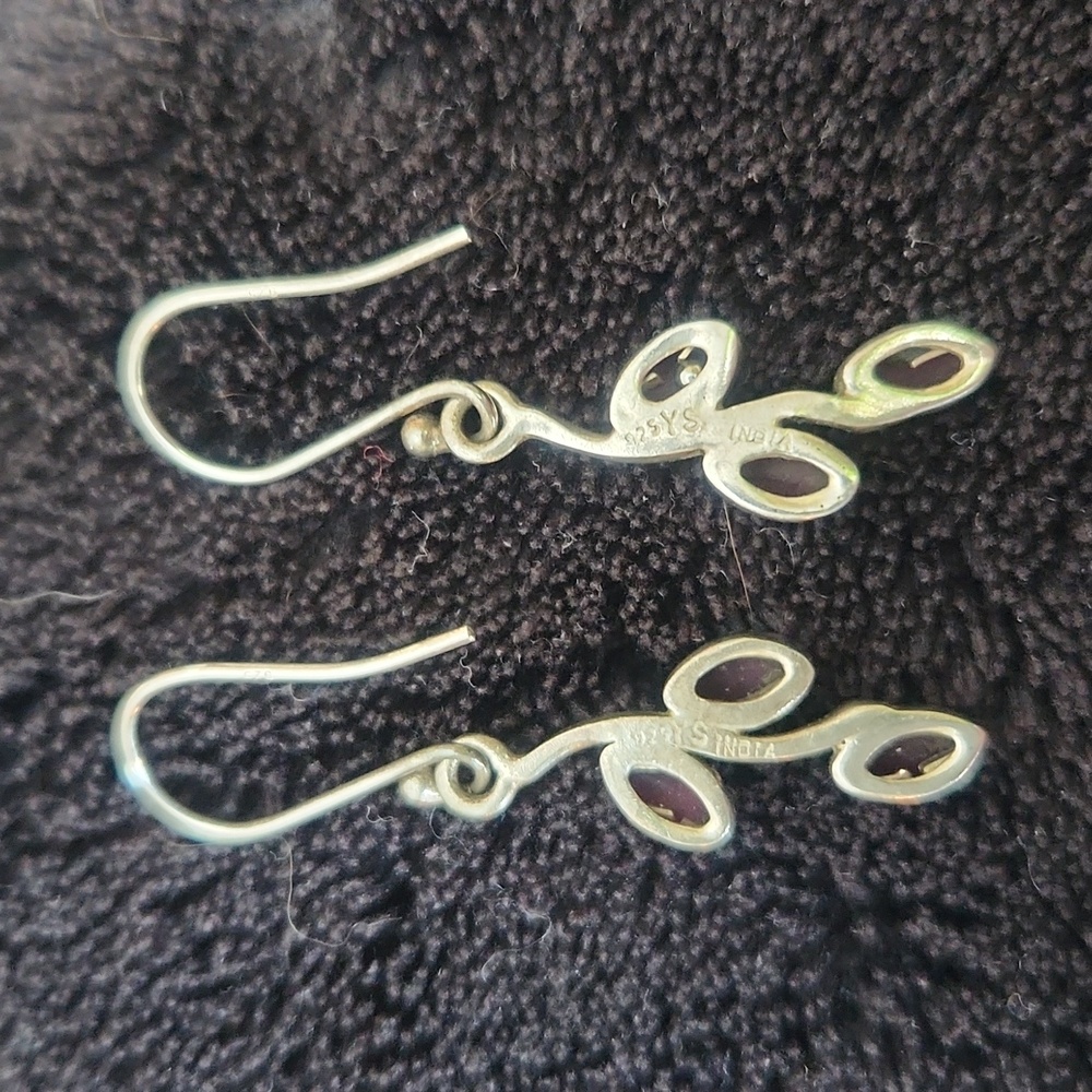 Ruby Earrings - Picture 2 of 5